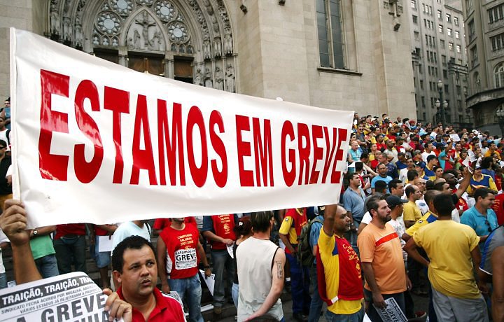 greve brasil reportagem